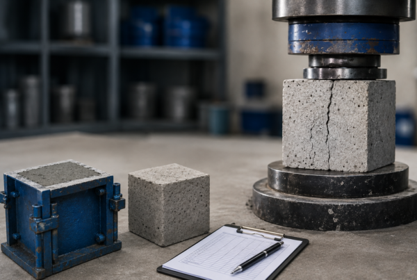 How Concrete Cube Testing Reveals the Strength of a Mix
